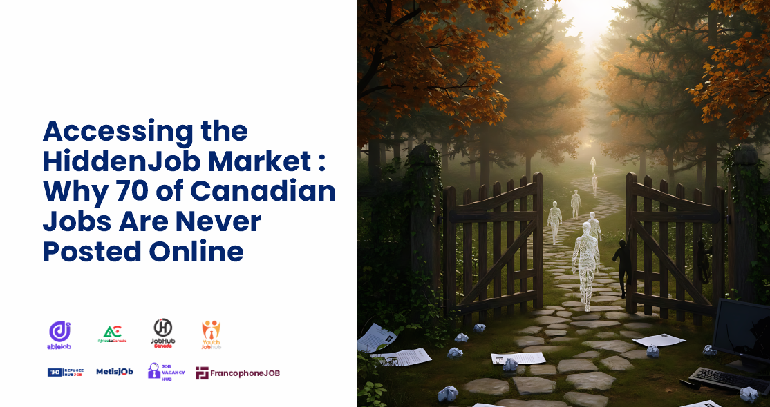 Accessing the Hidden Job Market: Why 70 of Canadian Jobs Are Never Posted Online